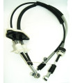 JUEGO CABLES CAMBIO CITROEN NEMO, PEUGEOT BIPPER CAJA MA 1222+1225mm (CAVO)
