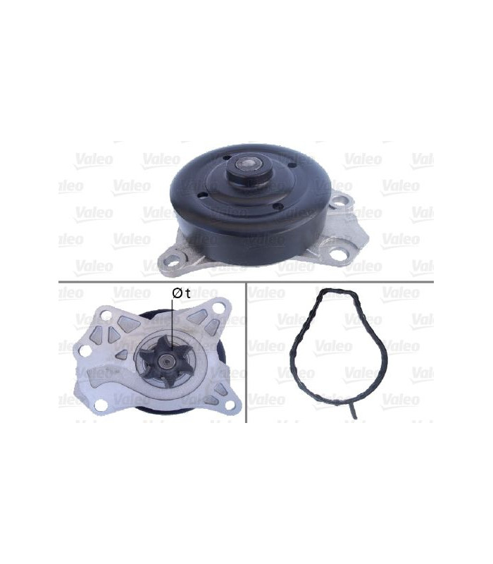 BOMBA AGUA CITROEN  C1,P-107, TOYOTA YARIS MOTOR 1.0 GASOLINA