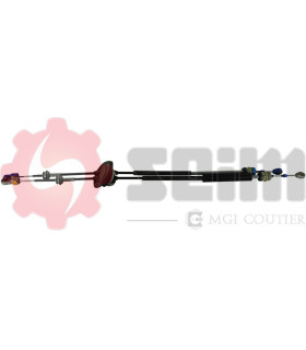 CABLES MANDO CAMBIO DS4 2.0 HDI CAJA MC AZUL 1000mm+GRIS 1080mm.