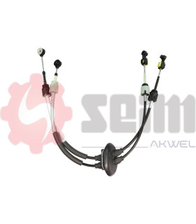 JUEGO CABLES SELECCION CAMBIO C4 PICASSO 07-13 CAJA BE4R 695/1024+760/1005