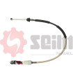 CABLE MANDO CAMBIO SELECCION PEUGEOT 407, CITROEN  C5 I/II CAJA BE4  885/713mm