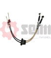 JUEGO CABLES CAMBIO CITROEN C8, PEUGEOT 807  1028/570 + 996/732 mm