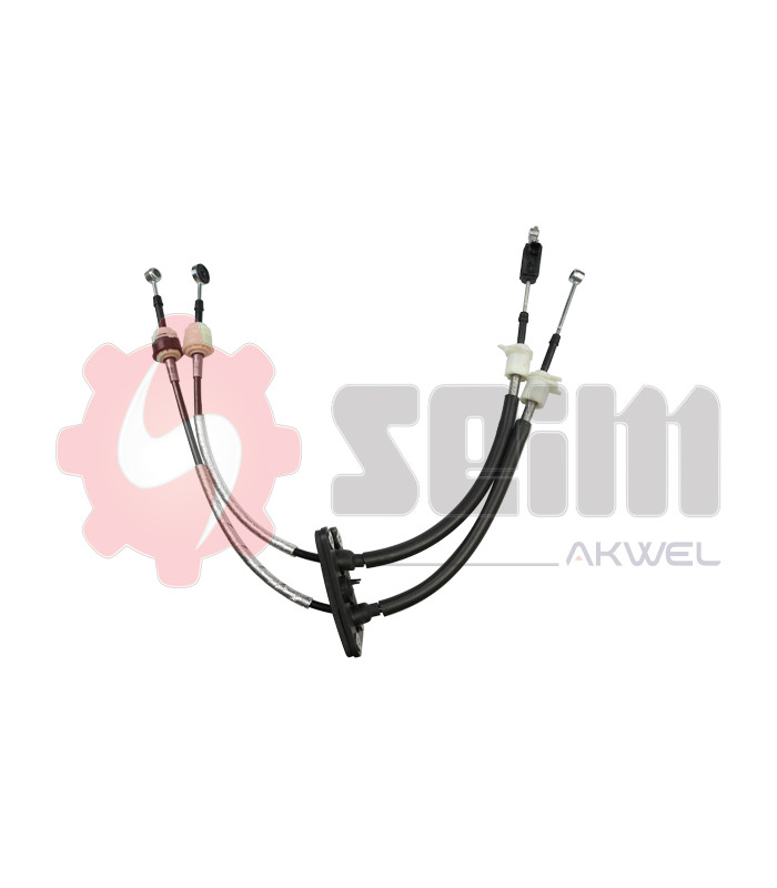 JUEGO CABLES CAMBIO CITROEN JUMPER PEUGEOT BOXER III 201-- EURO 5, 6 VELOCIDADES1035/805+1120/870 mm