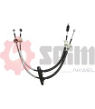 JUEGO CABLES CAMBIO CITROEN JUMPER PEUGEOT BOXER III 201-- EURO 5, 6 VELOCIDADES1035/805+1120/870 mm