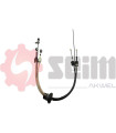CABLE CAMBIO CITROEN C8, PEUGEOT 807, JUMPY-EXPERT 07-- CJA ML6  1115/878+1555/1480mm