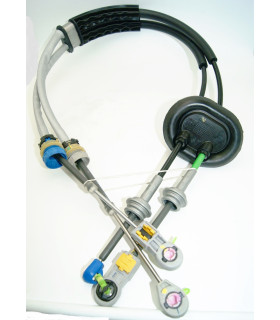 JUEGO CABLES CAMBIO PEUGEOT 308, CITROEN C4 B7 CAJA MC 6 VELOCIDADES 1265/975+1330/965 mm.