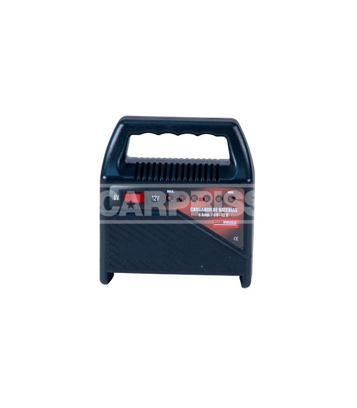 CARGADOR BATERIAS 6 AH.