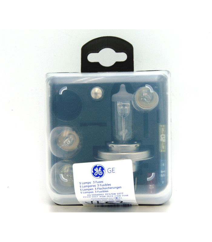 ESTUCHE DE LAMPARAS H-4 12V.