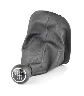 POMO PALANCA+FUNDA AUDIA A4/A6 01--, VOLKSWAGEN PASSAT 00--05 (6 VELOCIDADES)