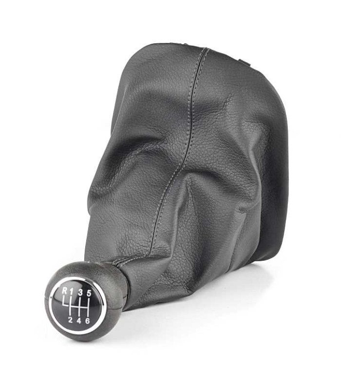 POMO PALANCA+FUNDA AUDIA A4/A6 01--, VOLKSWAGEN PASSAT 00--05 (6 VELOCIDADES)