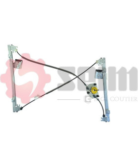 MECANISMO ALZACRISTALES FRONTAL IZQUIERDO SEAT IBIZA 02-09, 3 PUERTAS, SIN MOTOR